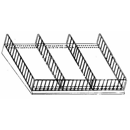 SOUTHERN IMPERIAL 3x17 Wire Shelf Divider R16-3-17-RD